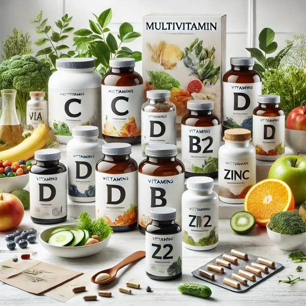 لیست ویتامینهای موجود در مولتی ویتامین خارجی