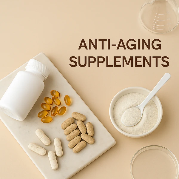 تصویر شماتیک بازسازی کلاژن و ساختار پوست در فرآیند جوان‌سازی و کاهش چین‌وچروک