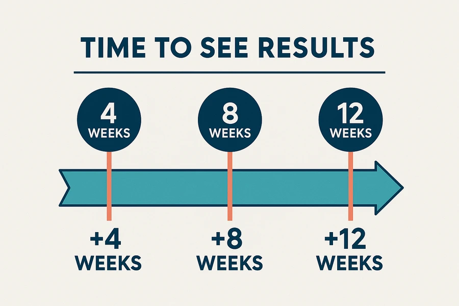 چه مدت طول می‌کشد ماینوکسیدیل خوراکی اثر کند؟